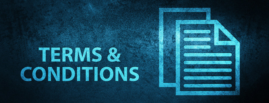 Terms And Condition